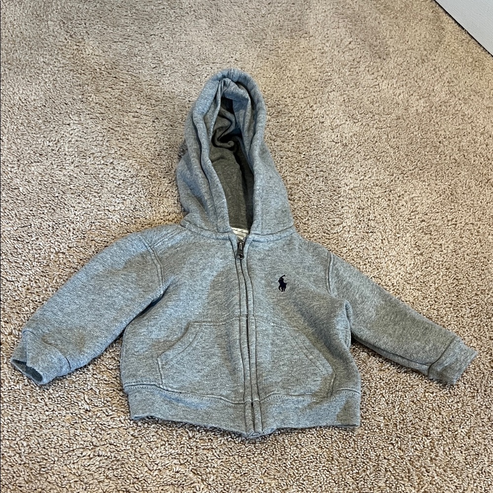 POLO Gray Kids Hoodie